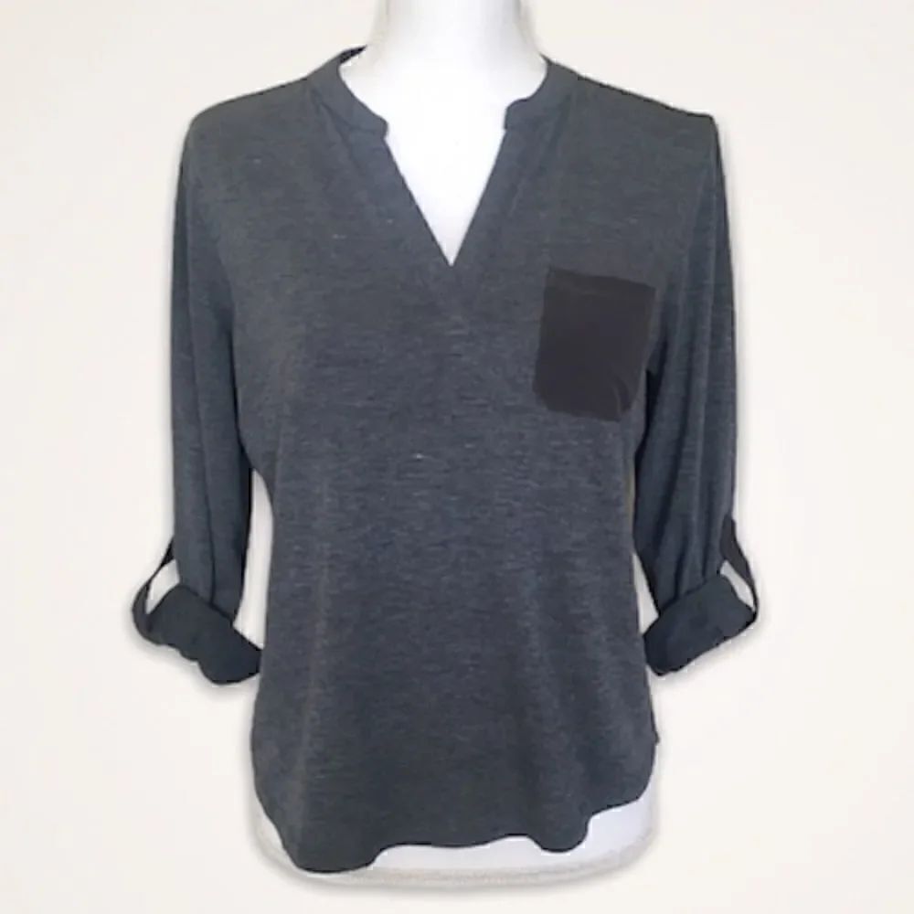 prAna Long Sleeve Two Tones Top
